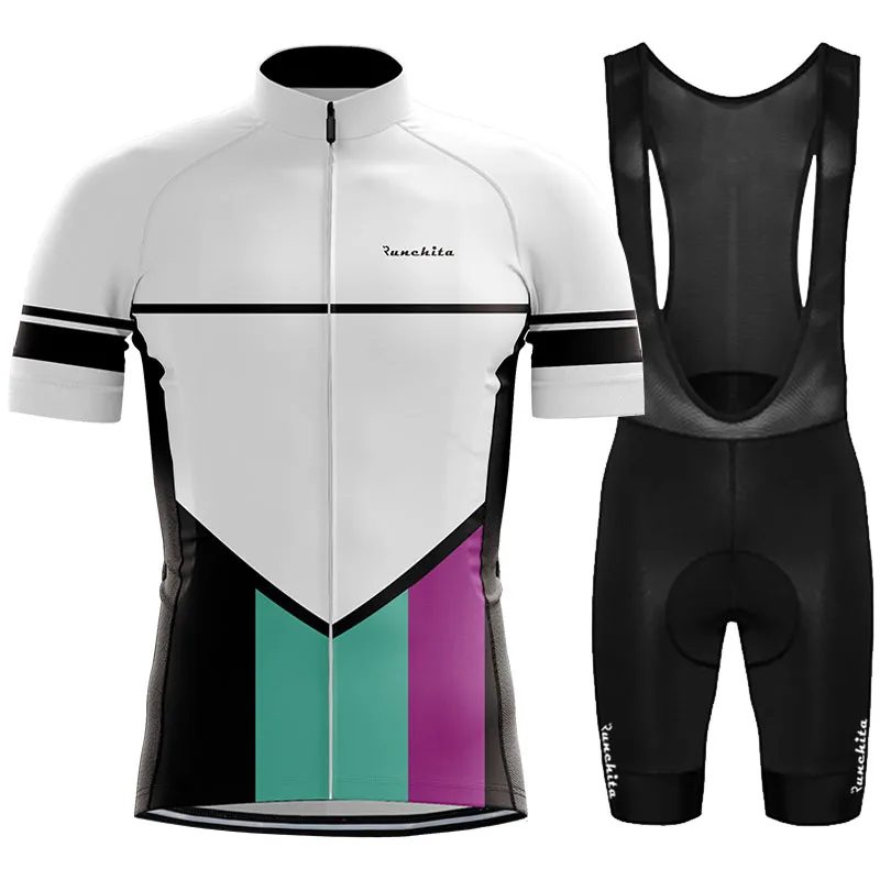RUNCHITA ciclismo короткий рукав Велоспорт трикотажный комплект одежда для велоспорта mtb ropa de ciclismo мужская pro кофта для велоспорта Culotte одежда