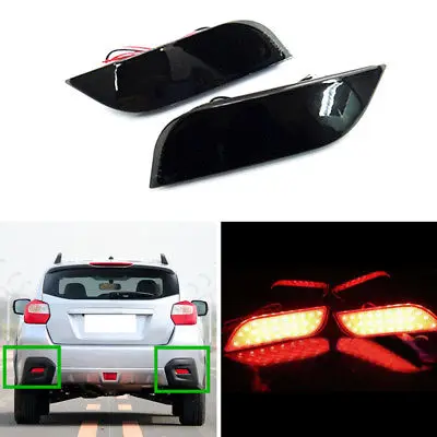Задние противотуманные фары в сборе для SUBARU XV 2012 2013 2014 2015 2016 черные задние бамперы