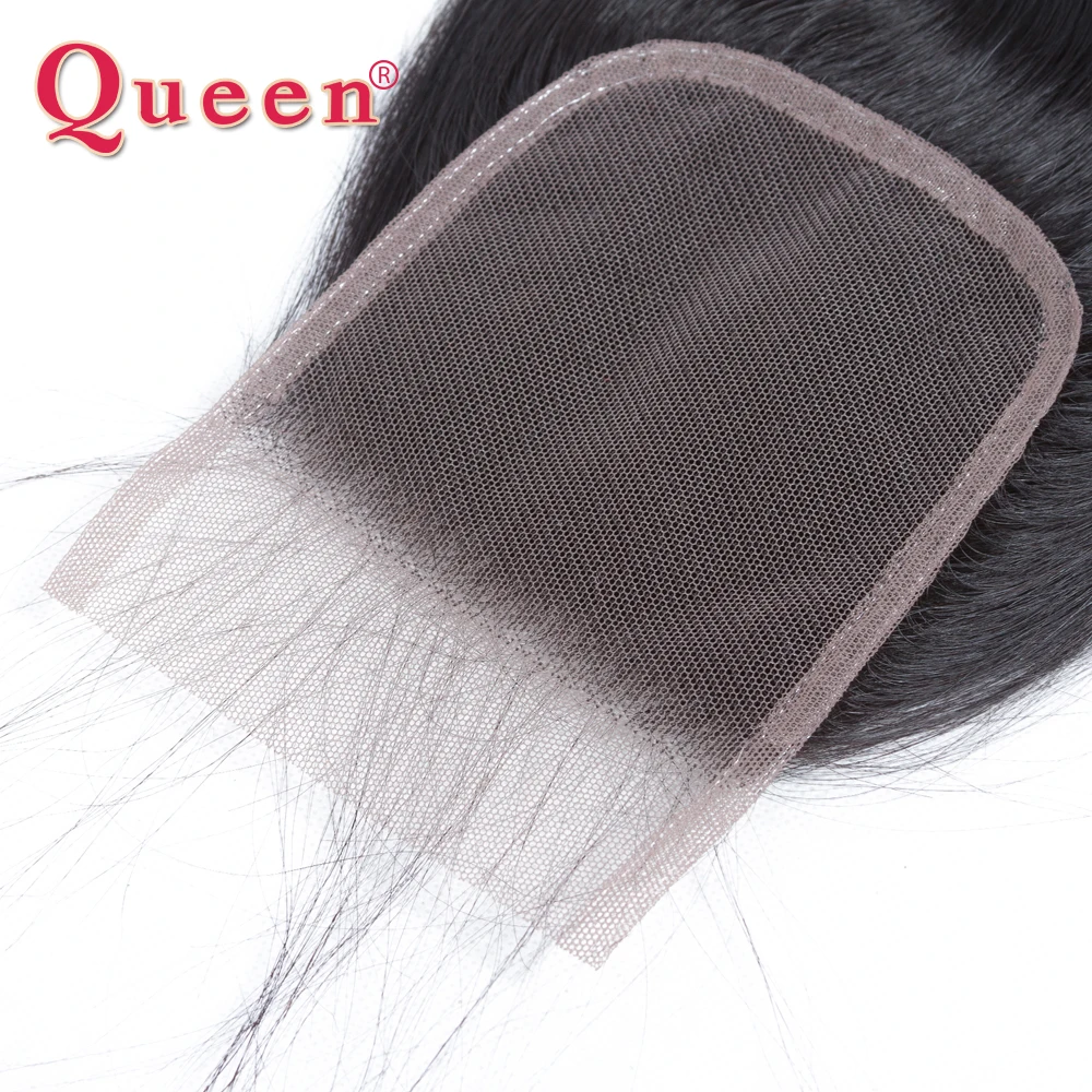 Queen hair Products перуанские волнистые пучки с закрытием Remy 3 пучка человеческих волос с закрытием Детские волосы для наращивания