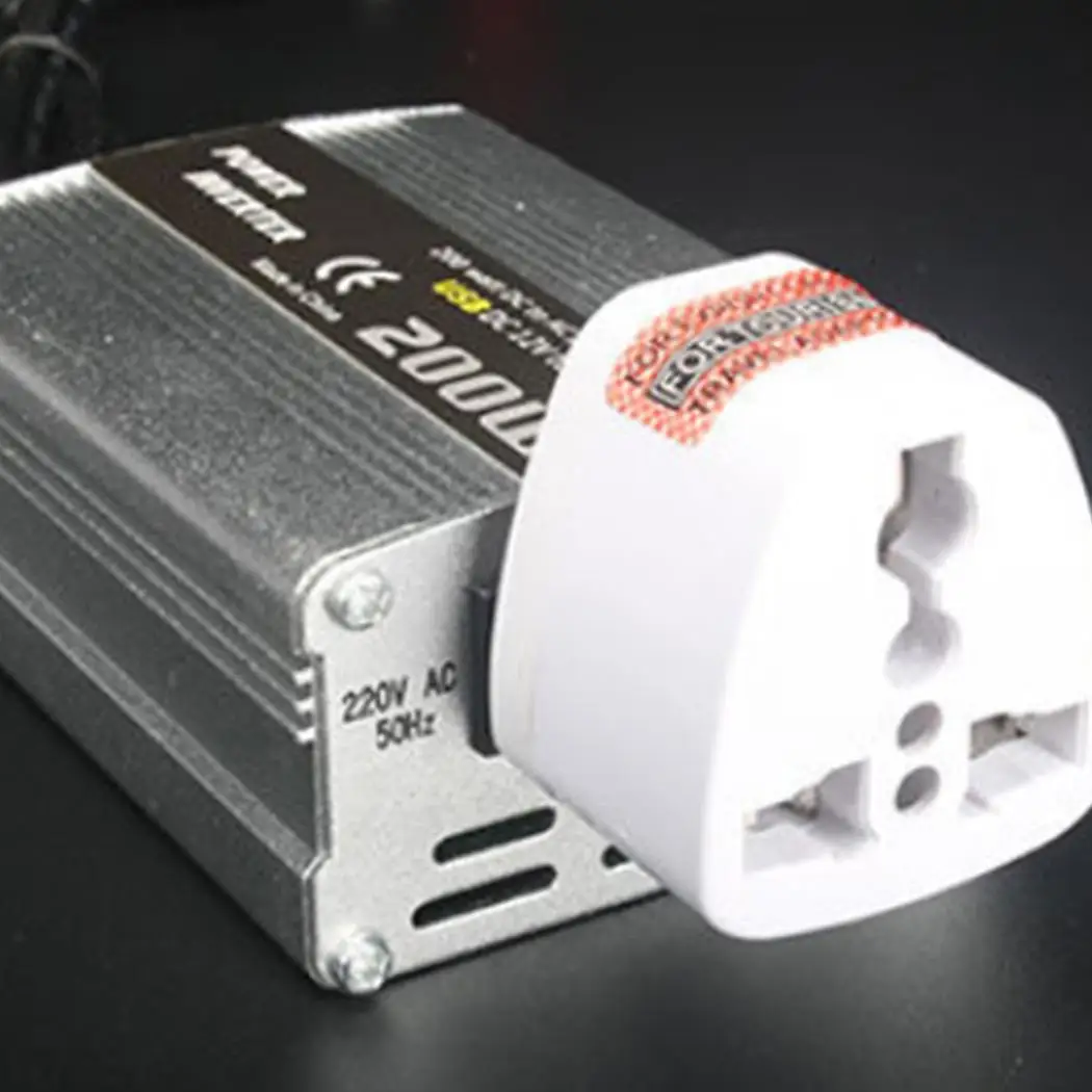 200 Вт Автомобильный Инвертор адаптер зарядное устройство преобразователь