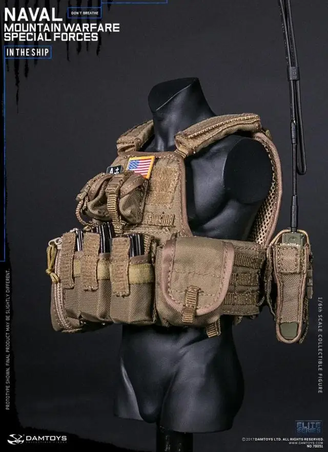 DAMTOYS 1/6 морская горная война солдат спецназа фигурка Коллекционная модель игрушки подарок