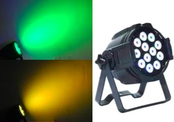 6 шт./лот 12x9 Вт LED par свет RGB 3в1 par64 можно мыть сценическое свадебное украшение dmx