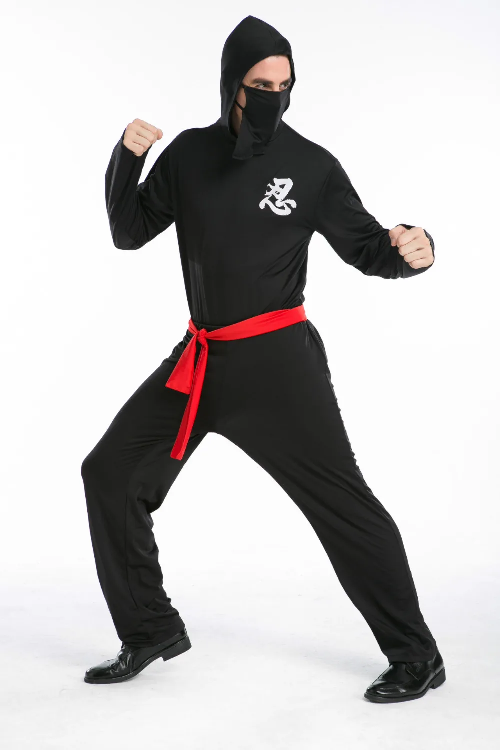 Лидер продаж Новинка Для мужчин и женщин на Хэллоуин в масках черный ниндзя