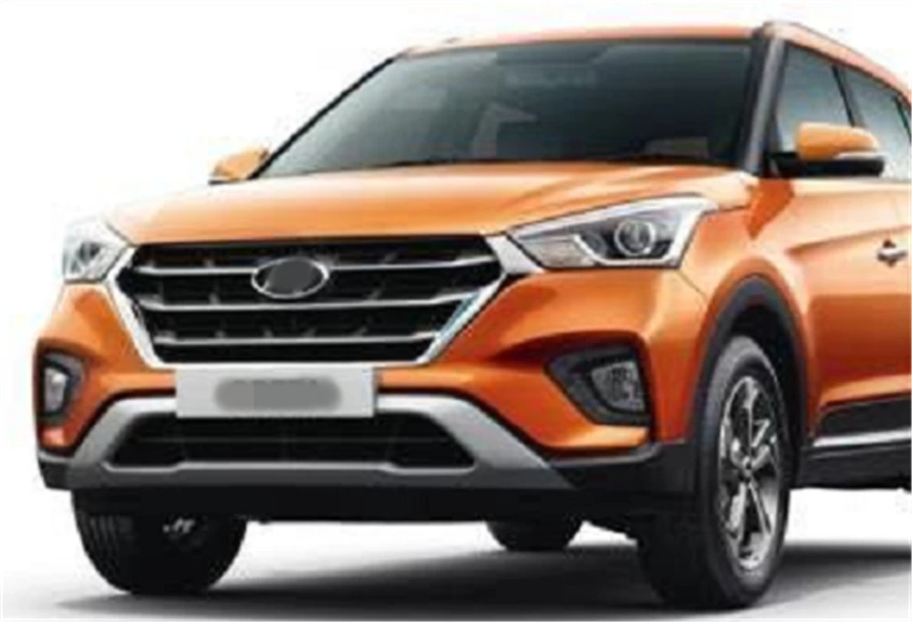 Автомобильный мигающий 1 пара DRL для hyundai Creta IX25 Светодиодный дневной ходовой светильник, противотуманная фара DRL с желтым поворотным сигналом