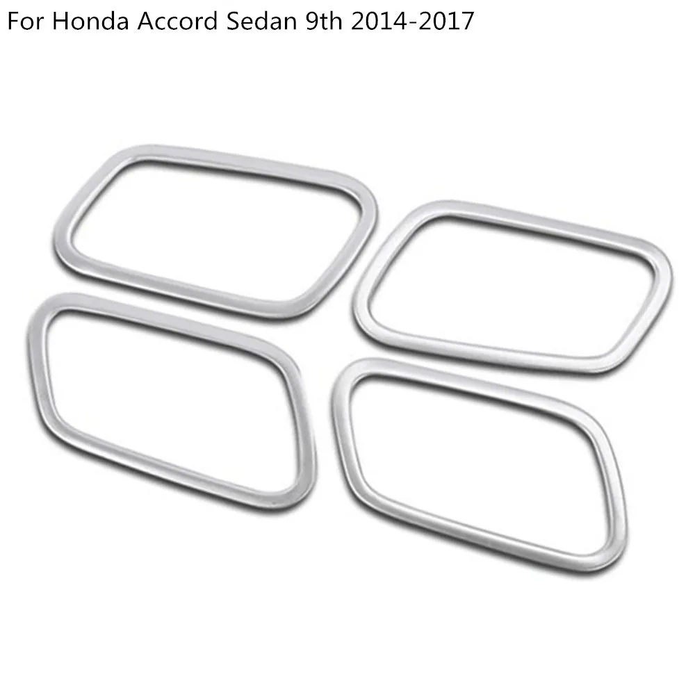 4 шт. хромированные накладки на дверные ручки для Honda Accord Sedan 9th 2014 2015 2016 2017 |
