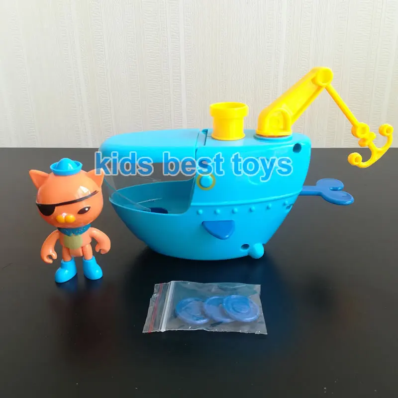 Octonauts игрушки подводных GUP A лодки корабль с фигурками капитан барнаклс Kwazi Baby