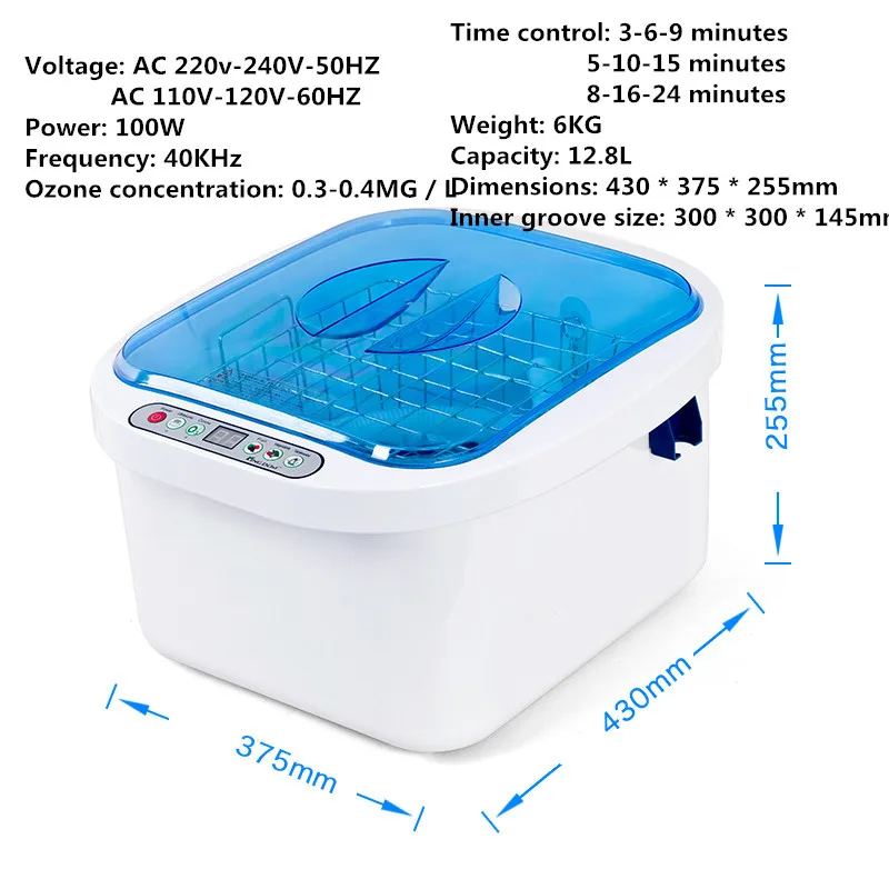 Домашний Ультразвуковой очиститель для фруктов и овощей с озоновым