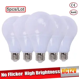 Светодиодная лампочка E27, уличное освесветильник для кемпинга, 3 Вт, 5 Вт, 7 Вт, 12 В постоянного тока, 9 Вт, 12 Вт, 15 Вт