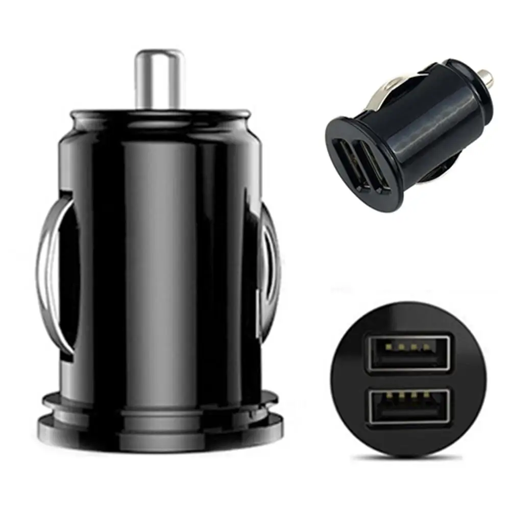 12V автомобиль Грузовик Авто 2 Порты и разъёмы двойной Порты usb мини Зарядное устройство адаптер для iPhone, планшета
