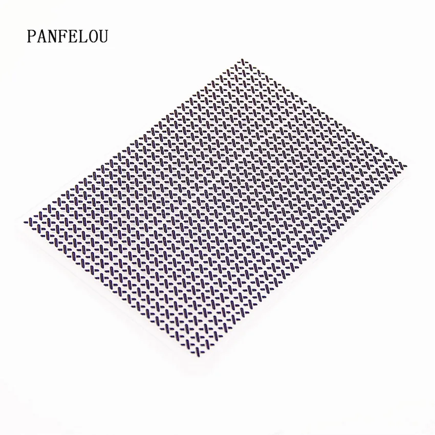 PANFELOU Цветы Крест панель папки для тиснения пластик скрапбукинга DIY шаблон