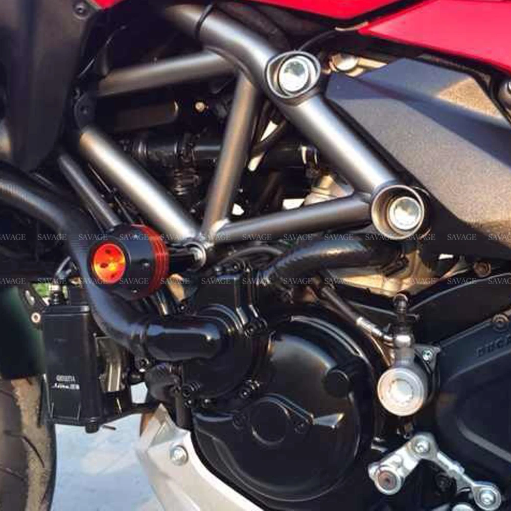 Рамка слайдер Краш протектор для DUCATI Monster 696/796 HYPERMOTARD 796/Streetfighter 848 мотоциклетные