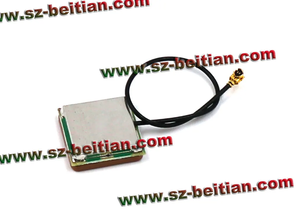 BEITIAN 28db IPEX gps+ ГЛОНАСС двойная активная внутренняя gps антенна 18*18*5 мм BT-18A