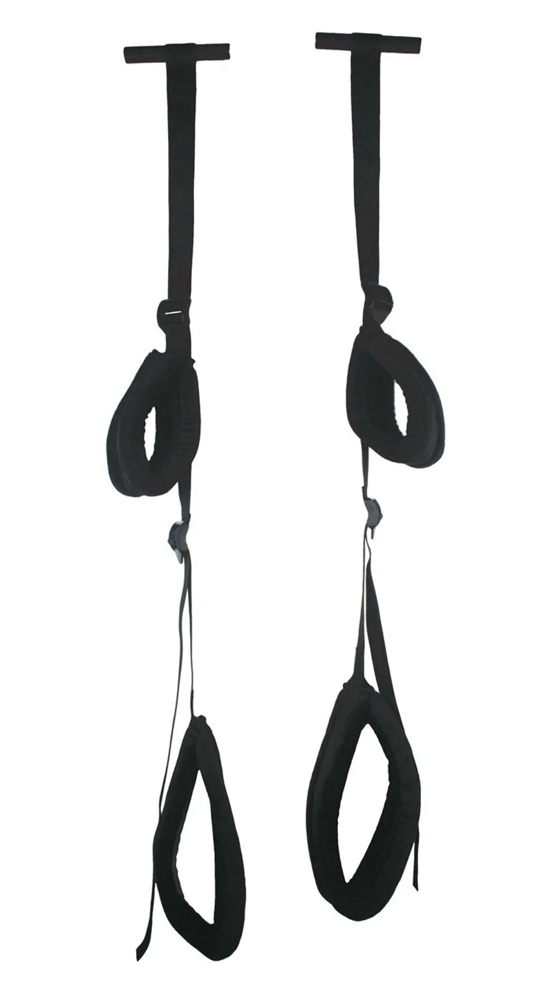 Секс-игрушки для женщин качели двери стул слинг регулируемые мобильные ремни пар