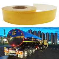 5cm x 25m reflective tape adhesive stickers decal decoration film safety motorcycle stickers on school bus