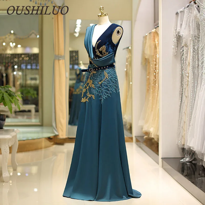 Сексуальное длинное вечернее платье русалки с v образным вырезом уникальное