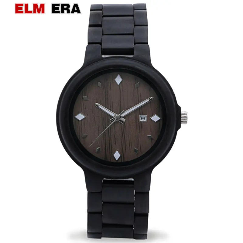 ELMERA relogio masculino деревянные часы мужские лучший бренд класса люкс montre homme хронограф