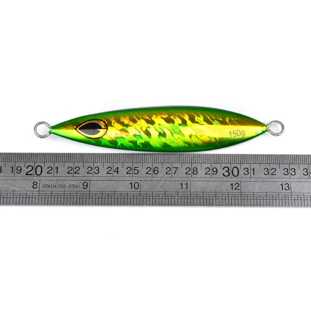 1 шт. 150 г 13 см Морская рыбалка жесткая металлическая приманка джиг воблер
