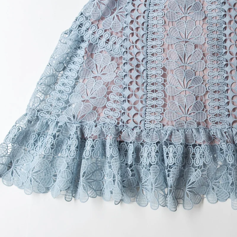 ZEERO Новая мода платье Self Portrait 2019 для подиума летние женские топы со свисающими
