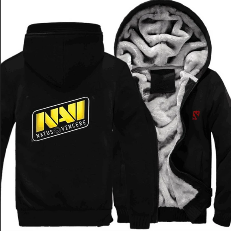Winterjacke Navi Dendi мужские толстовки на молнии с большим капюшоном больших размеров