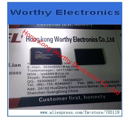 

Free shipping 10PCS/LOT S29AL032D70TF104 S29AL032D TSOP-48
