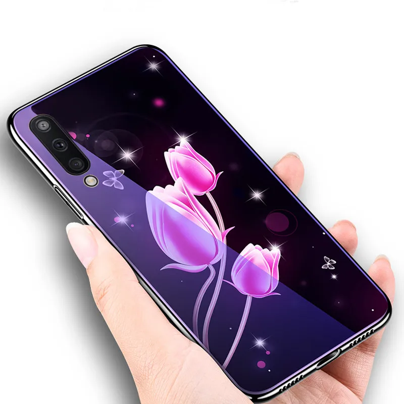 Для samsung Galaxy A10 20 30 50 A70 Красивая силиконовая рамка чехол новый 7H твердое