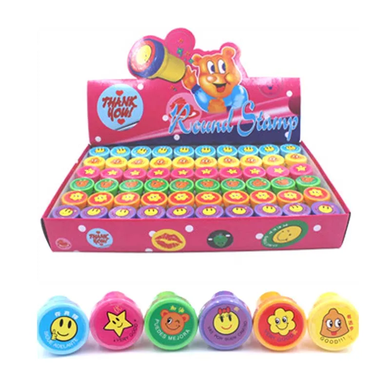 Star Smiles 30/60 шт на день рождения наполнители для пиньяты вечерние поставить Подарки призы разные маленькие игрушки набор классной комнаты игрушечная печать вечерние подарок Favors - Цвет: Star Smiles