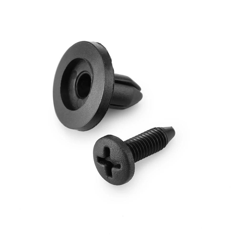 100Pcs Auto Car Plastic Push Pin Rivet Fasteners Trim Moulding Clip Screwdriver Panel Set for Volvo/BMW/Ford/Toyota/Honda | Автомобили и