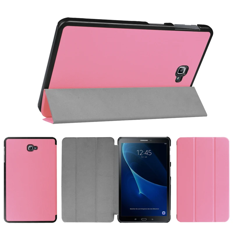 Магнитный Тонкий умный чехол подставка для Samsung Galaxy Tab A A6 10 1 T580 T585 из