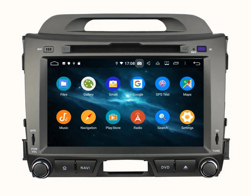 Автомобильный dvd мультимедийный плеер android10 для KIA Sportage 2010-2014 gps-навигация