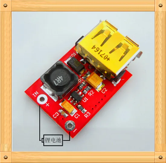 Бесплатная доставка! Повышающий Модуль USB 5 шт./повышающая плата 3 в l В/повышающая