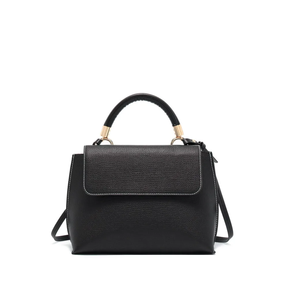 Минимальная дизайнерская сумка на плечо для работы Женская Офисная деловая