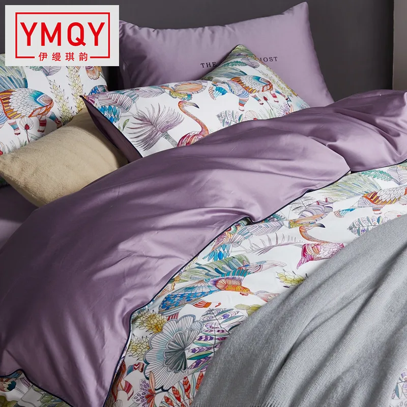 Постельное белье из египетского хлопка простыни сатиновые комплекты