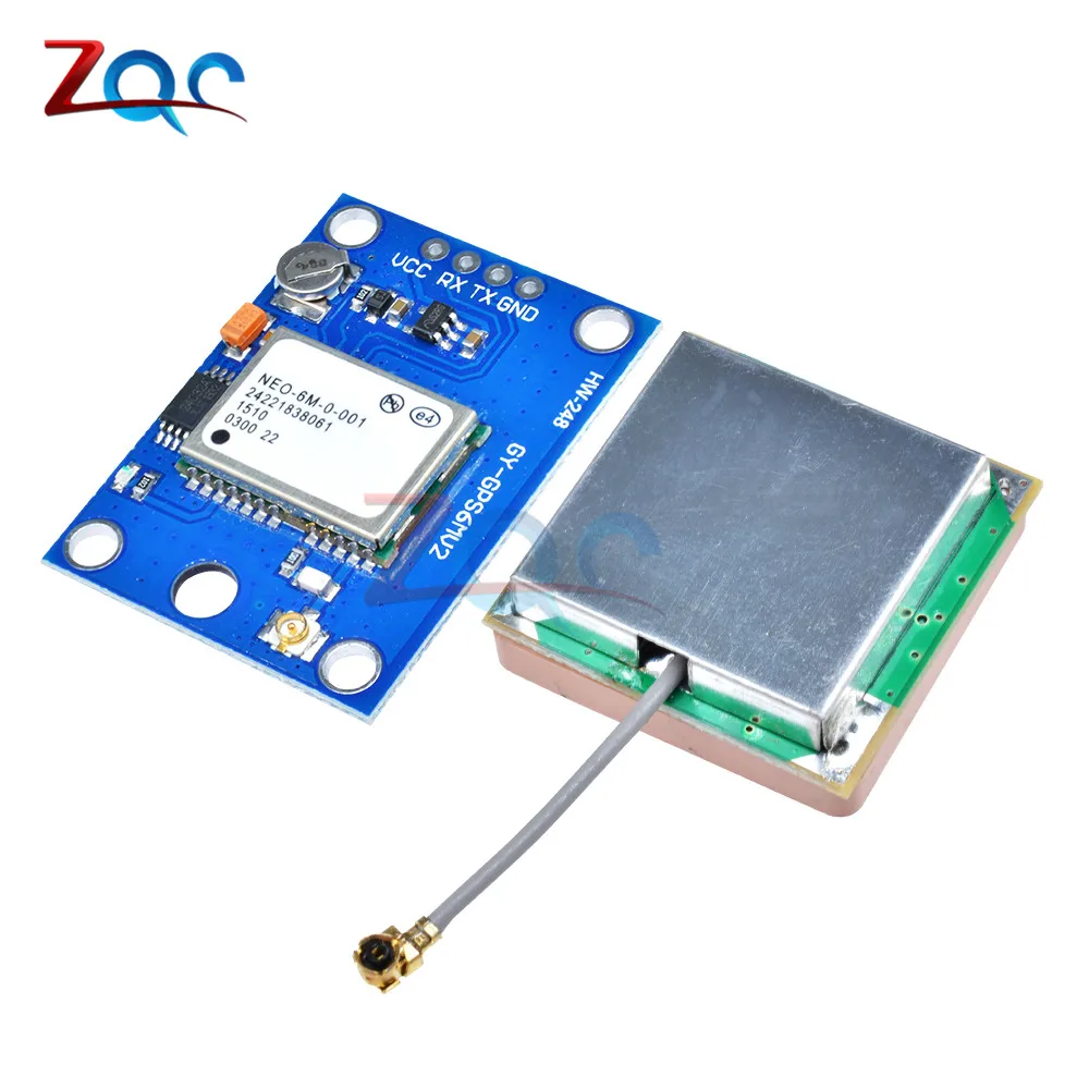 NEO-6M gps модуль GY-gps 6MV2 NEO6MV2 буит в EEPROM APM2.5 антенна 3 V-5 V RS232 ttl доска для Arduino полета Управление