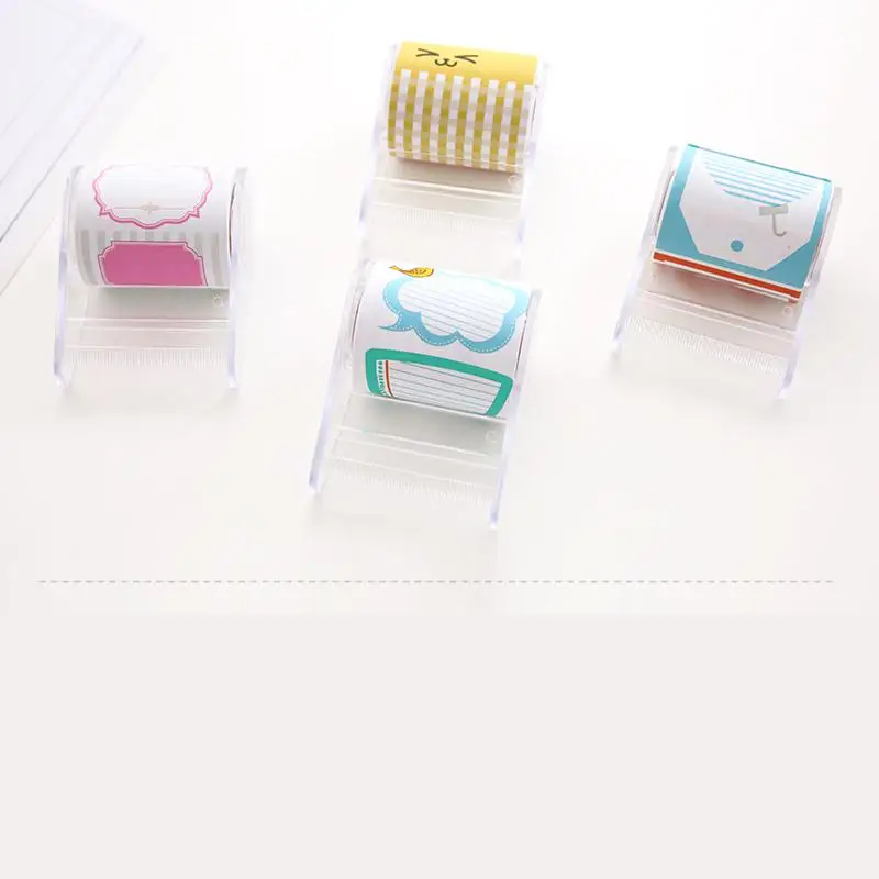 Color Dialog Box Memo Pad Sticky Notes Cute Paper Tape 6m/roll Self Adhesive Sticker Kawaii Stationery Office & School Supplies |