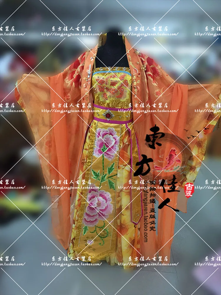 2017 весенний праздничный костюм принцессы Тан Ян гуйфей великолепный для сцены