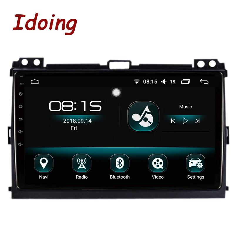 Автомагнитола Idoing 9 &quot 4 Гб + 64 ГБ Восьмиядерный Android 8 0 мультимедийный плеер