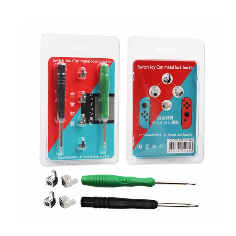 Металлический замок пряжки пуговицы для NS JoyCon ремонт Запчасти контроллер
