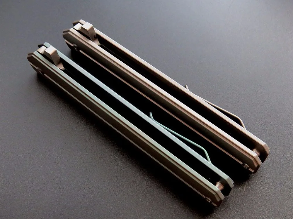 Eafengrow EF219 58-60HRC D2 лезвие TC4 ручка складной нож для выживания, инструмент для кемпинга, карманный нож для охоты Тактический уличный инструмент EDC