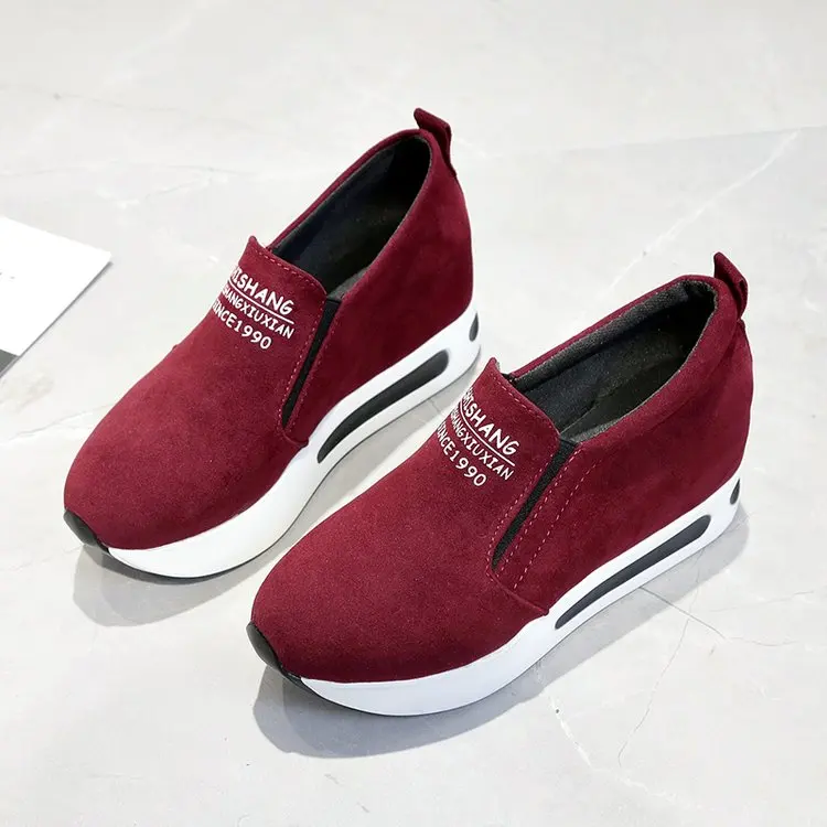 Aleafalling/Новое поступление женская обувь на танкетке дышащая мягкая нескользящая