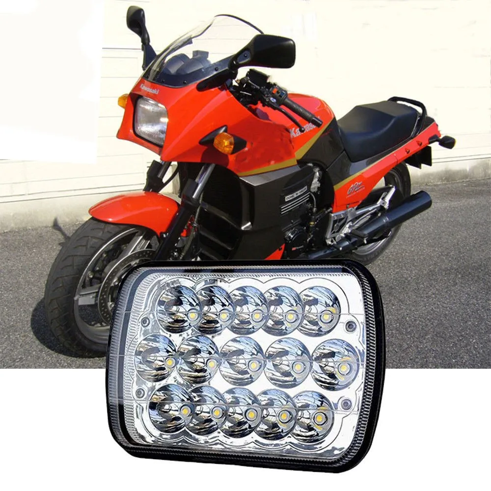 Налобный фонарь 1 шт. 5x7 7X6 дюймов светодиодный запечатанный для Kawasaki Katana GPZ 750 900 ZRX