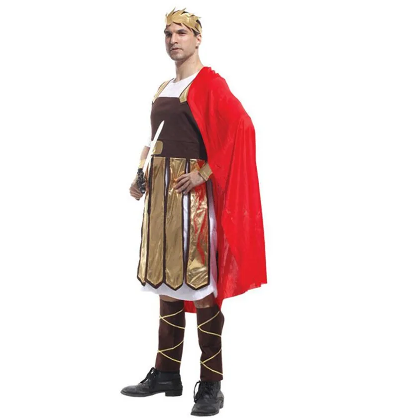 Новый взрослый костюм для косплея древнего римского воина Маскарадная маска