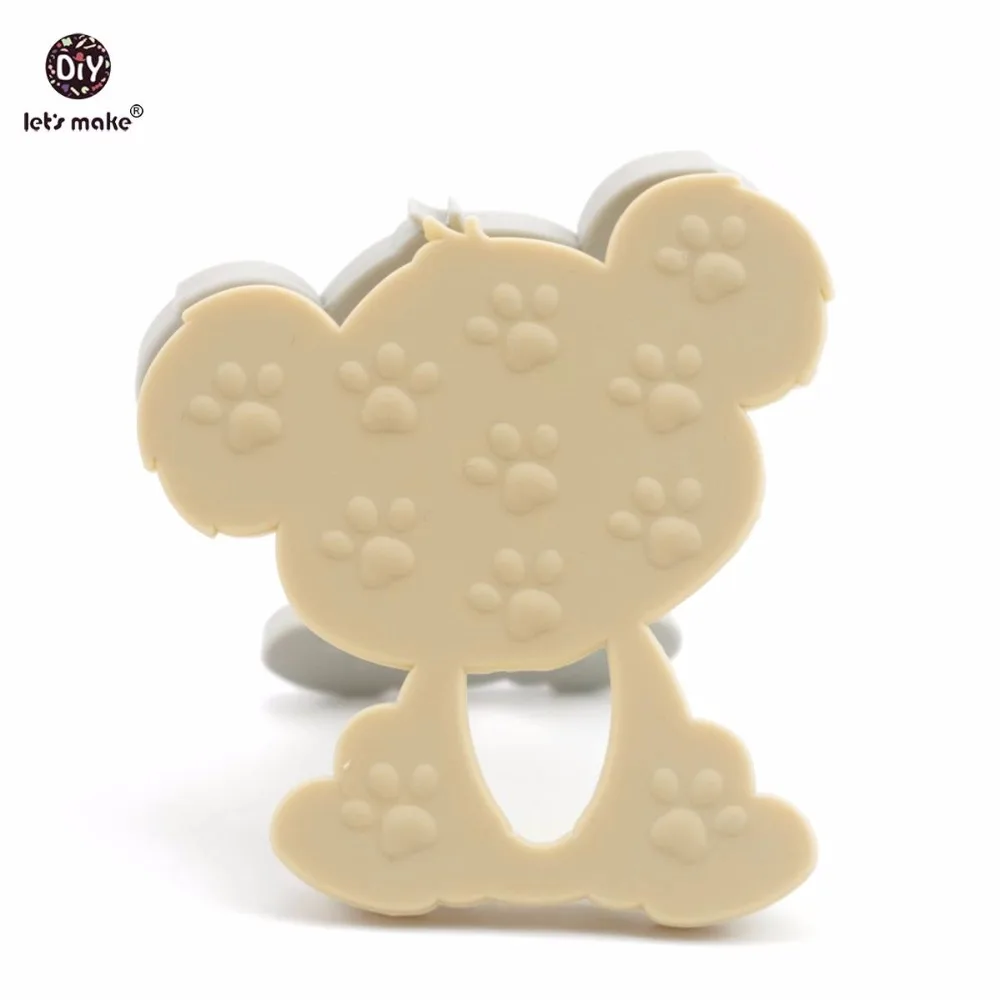 Детский силиконовый Прорезыватель для зубов от Let's Make 10 шт.|baby pendant|pendant necklacependant