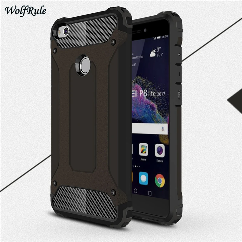 Cover Huawei P8 Lite 2017 Cases Business Style Silicone & Plastic Case For gr3 5.2" |