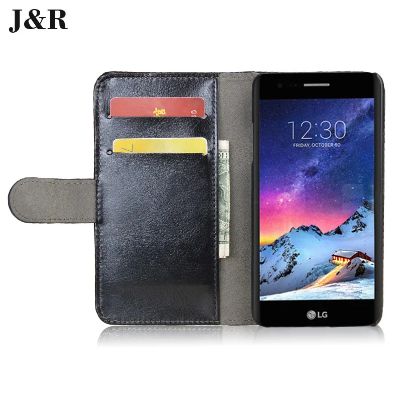 Для LG K8 2017 чехол люкс PU кожаный бумажник флип Магнитная Телефонные Чехлы для