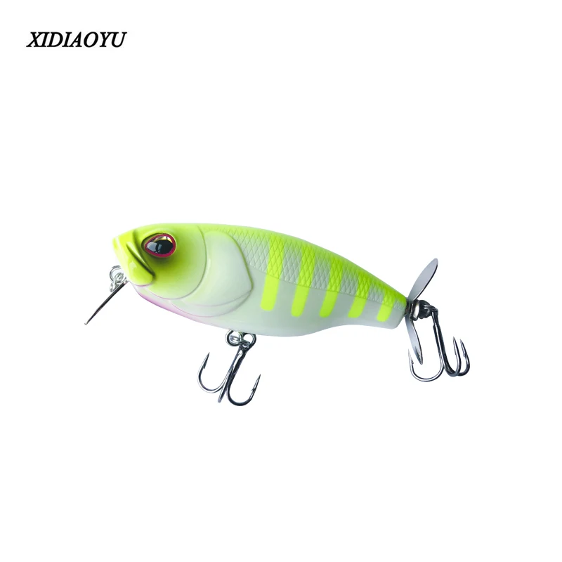 Пропеллер Minol приманка с плавающей системой поверхности воды 17 г 70 мм для рыбалки