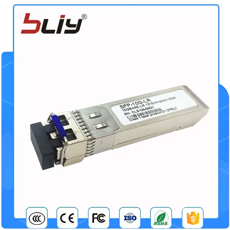 Бесплатная доставка SFP + 10 Гбит/с двойной волокна одиночный режим км оптический