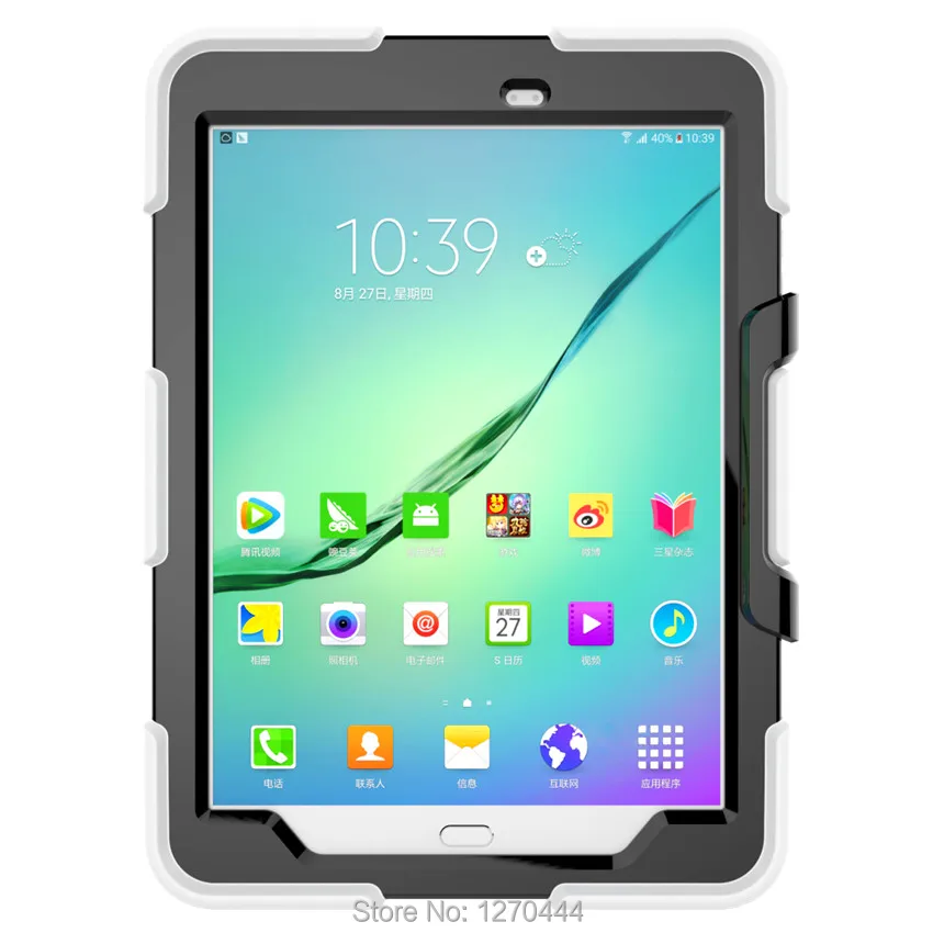 Для samsung Galaxy Tab S2 9,7 SM-T810 T810 T811 T813 T815 планшет сверхпрочный ударопрочный гибридный чехол с подставкой защитный чехол