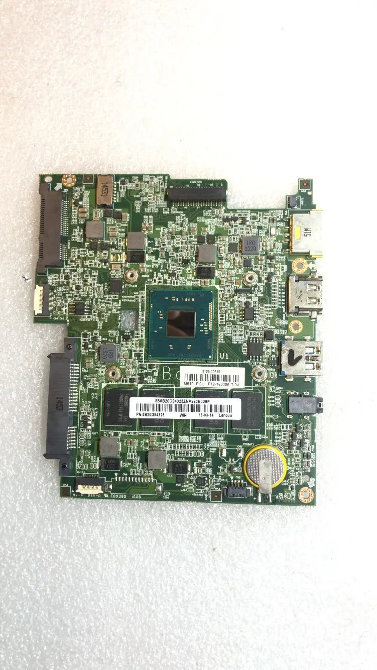 Материнская плата abdo BM5338 для Lenovo FLEX10 FLEX 10 материнская ноутбука 5B20G94325 ЦП N2840 4 Гб