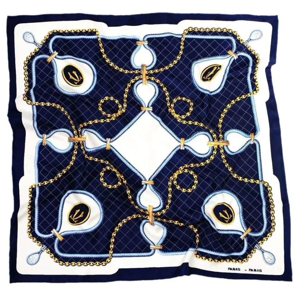 Женский шелковый шарф большой квадратный платок 35 дюймов 100%|square silk scarves|pure scarfsilk