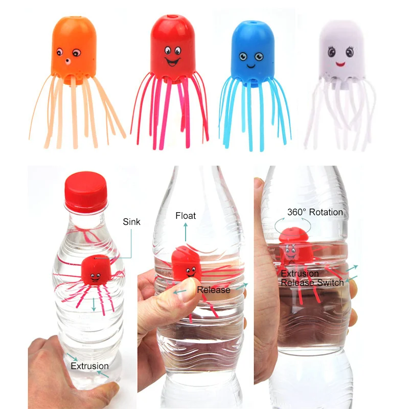 Новая волшебная Медузы красочная игрушка вверх и вниз Новинка детская